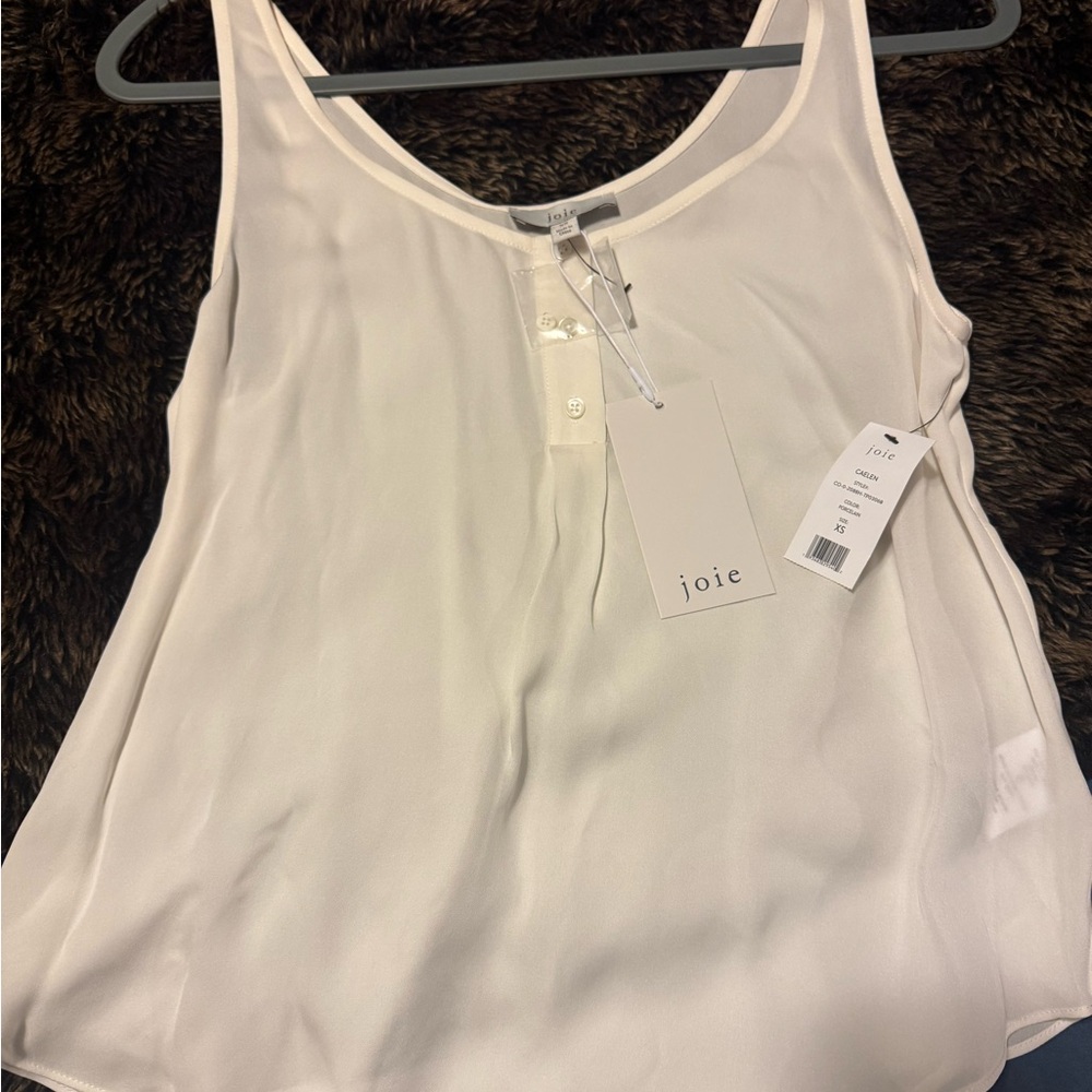 JOIE - Caelen Silk Henley Tank